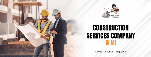 Paving the Way Forward: Expert Construction Services and Road Construction in MI by Caveman Crushing